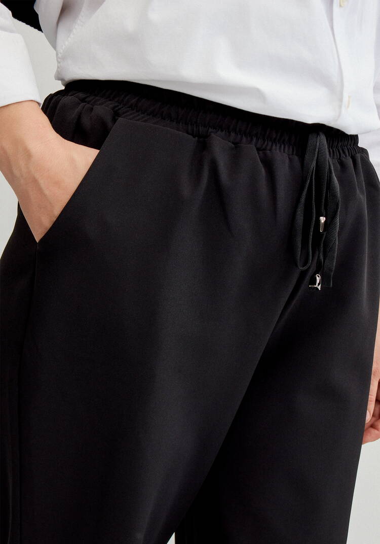 Брюки прямого силуэта зауженные к низу шир.  750, рис. 5