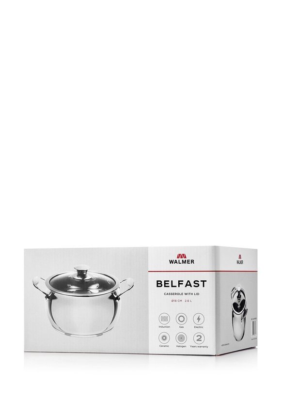 WALMER Кастрюля с крышкой Belfast купить дешево в интернет-магазине ...