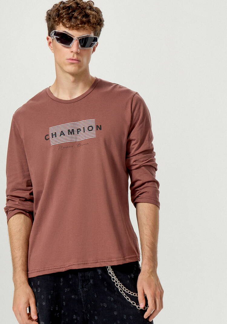 Лонгсливы с лаконичным принтом, 2 шт. шир.  750, рис. 42