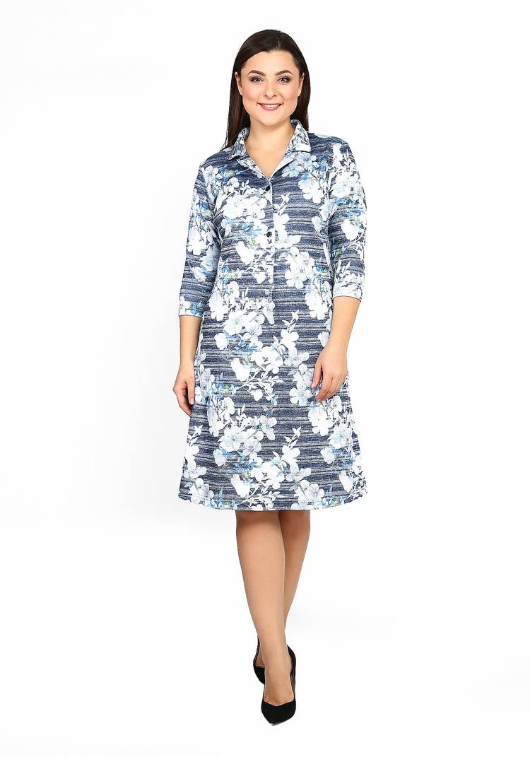 Платье Цветочная Рапсодия шир.  750, рис. 5