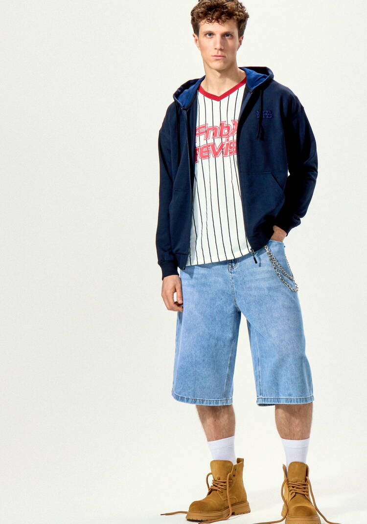 Толстовка с вышивкой шир.  750, рис. 7