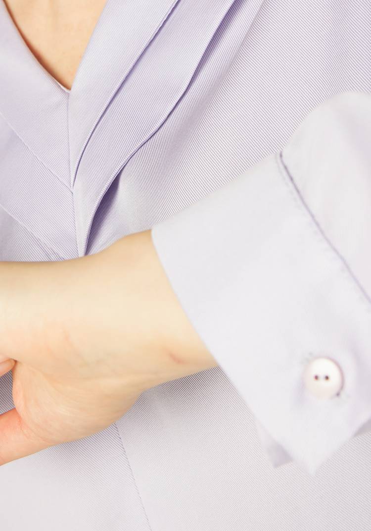 Блуза с оригинальной отделкой по горловине шир.  750, рис. 12