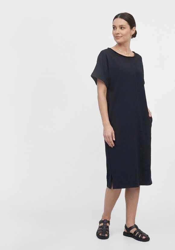 Платье свободного кроя с карманaми шир.  580, рис. 5