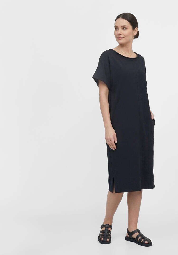 Платье свободного кроя с карманaми шир.  750, рис. 5