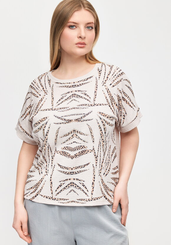 Блуза Стремительный взгляд шир.  580, рис. 16