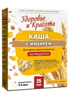 Каша с имбирем общеукрепляющая