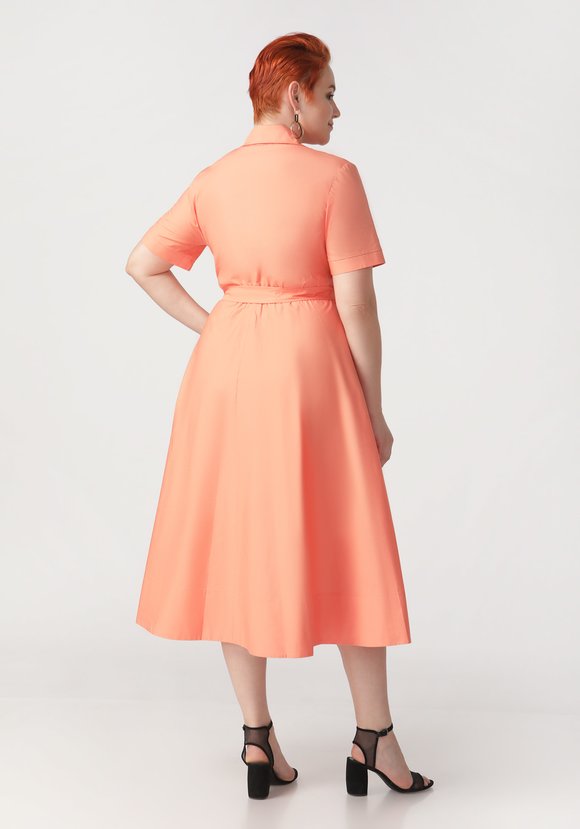 Платье с юбкой полусолнце шир.  580, рис. 3