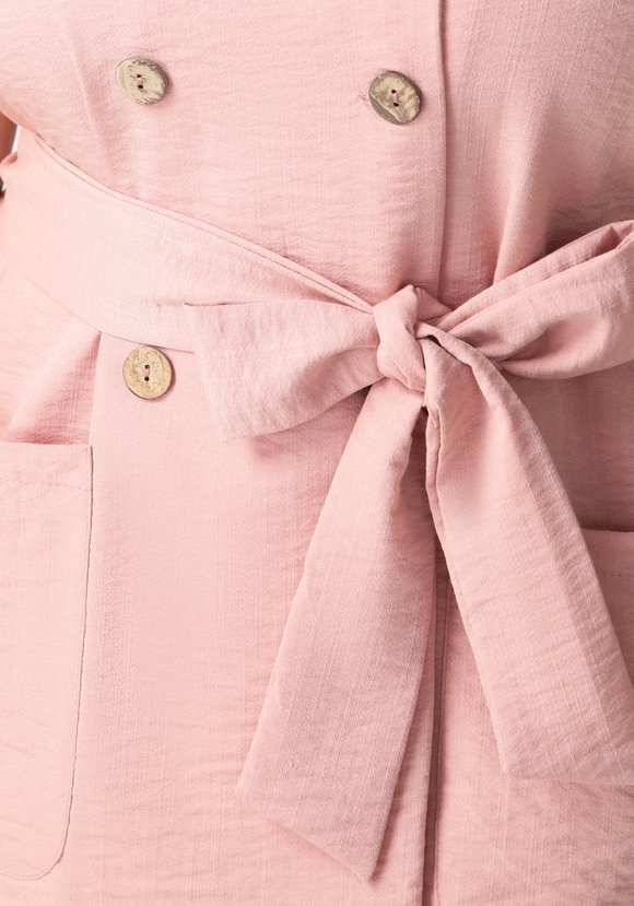 Жилет двубортный под пояс шир.  580, рис. 19