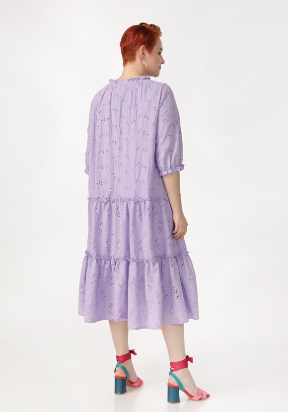 Платье ярусное свободного кроя шир.  580, рис. 11