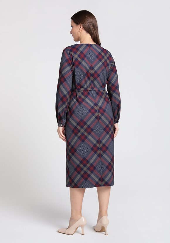 Платье свободного кроя на запах шир.  580, рис. 3