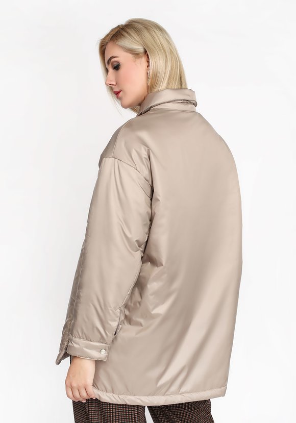 Куртка на кнопках шир.  580, рис. 6