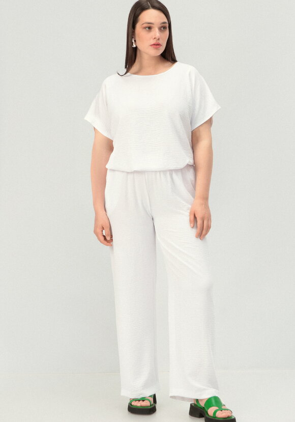 Брюки с карманами, свободного кроя шир.  580, рис. 14