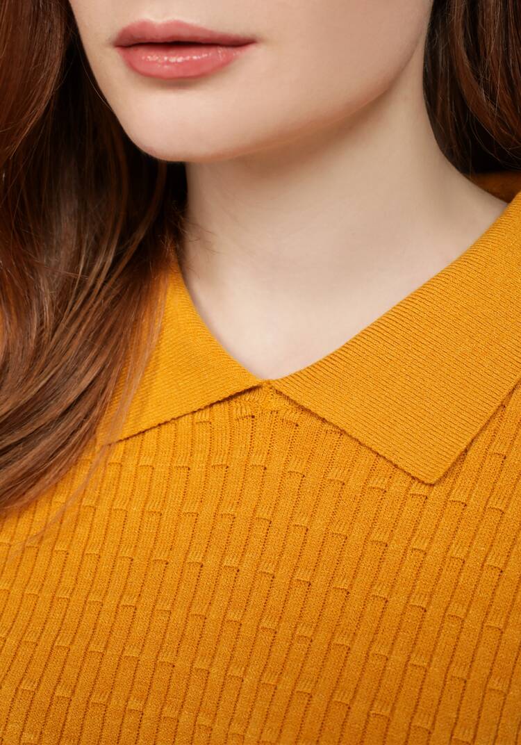 Джемпер-поло Алетта шир.  750, рис. 50