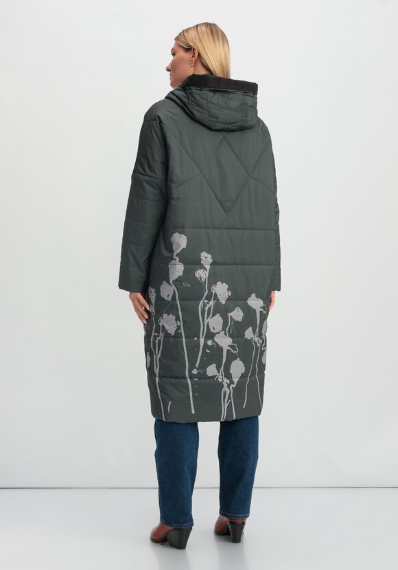 Куртка удлиненная до колен Марлен шир.  580, рис. 3