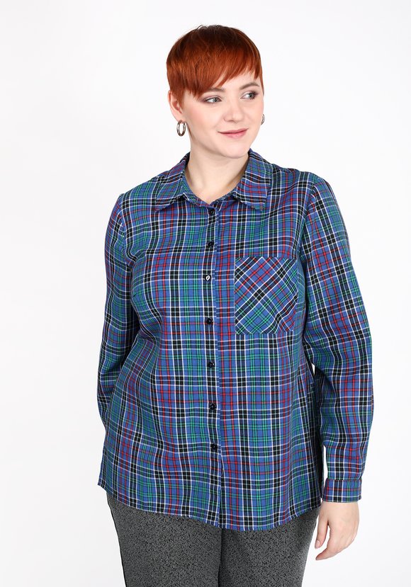 Блуза Уютное решение шир.  580, рис. 8