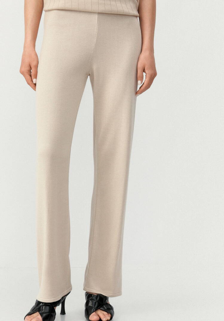 Брюки прямого кроя на широкой резинке шир.  750, рис. 8