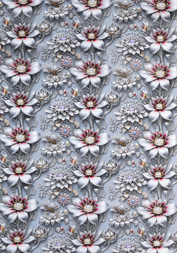 Скатерть с эффектoм 3D шир.  580, рис. 10