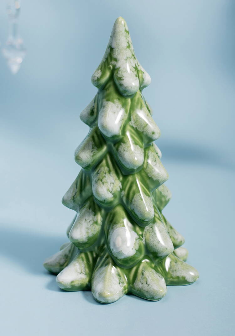 Фигурка фарфоровая Елка шир.  750, рис. 1