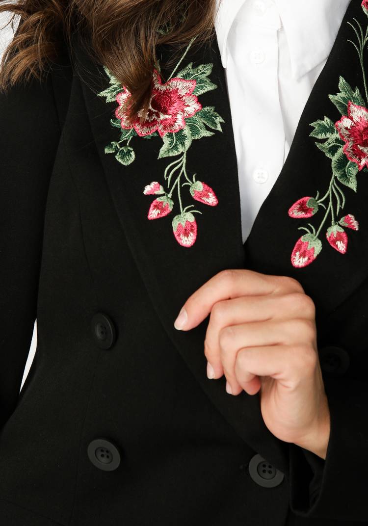 Пиджак с вышивкой Яркий образ шир.  750, рис. 5