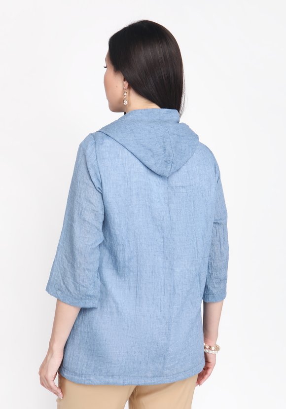 Блуза Нежный рассвет шир.  580, рис. 6