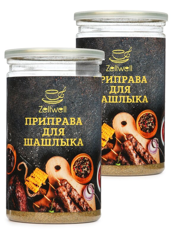 Приправа, набор из 2 банок шир.  580, рис. 50