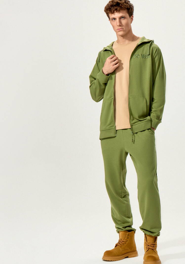 Толстовка с вышивкой и капюшоном шир.  750, рис. 18