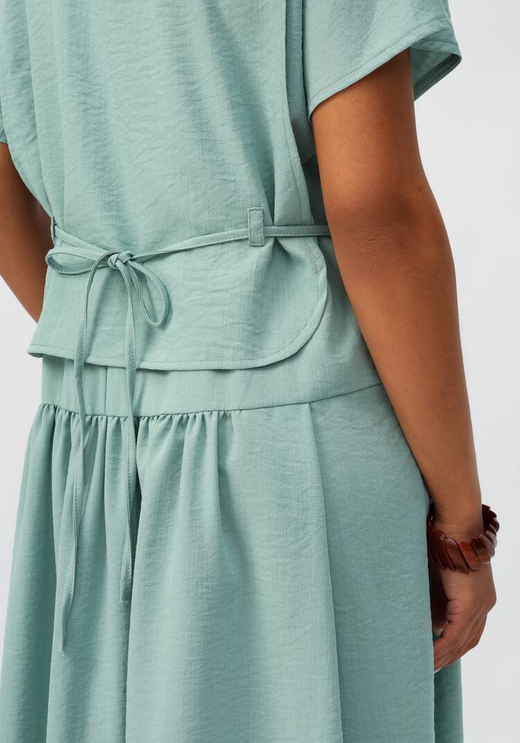 Платье-трансформер с жилетом шир.  750, рис. 5