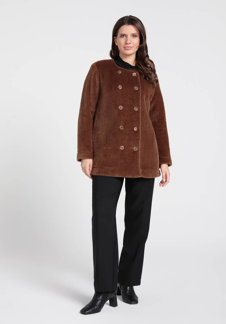 Пиджак двубортный утепленный Стейси шир.  750, рис. 16