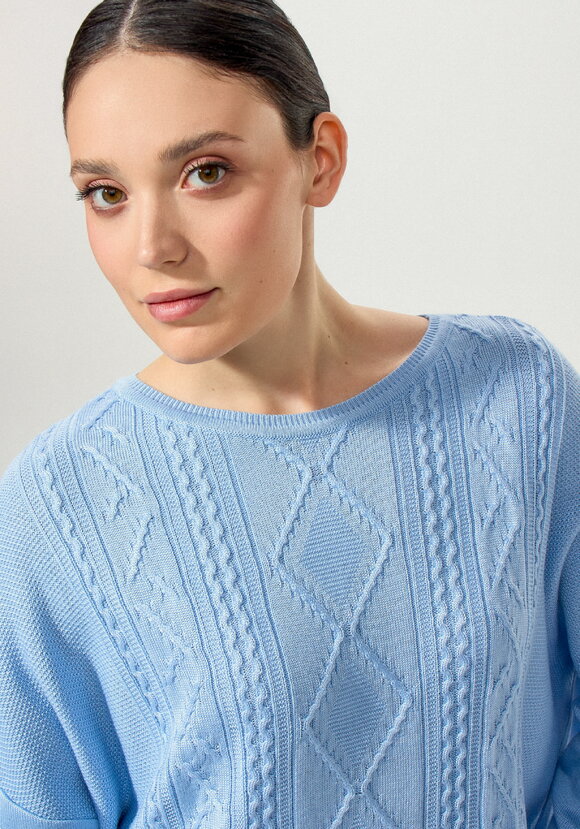 Джемпер женский свободного облегания шир.  580, рис. 31