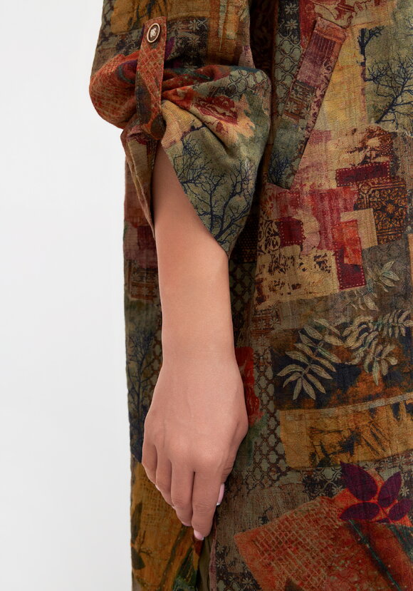 Рубашка женская, удлиненная Илона шир.  580, рис. 14