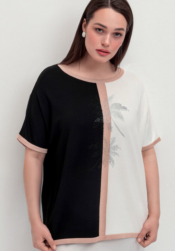 Блуза Ассие шир.  580, рис. 10