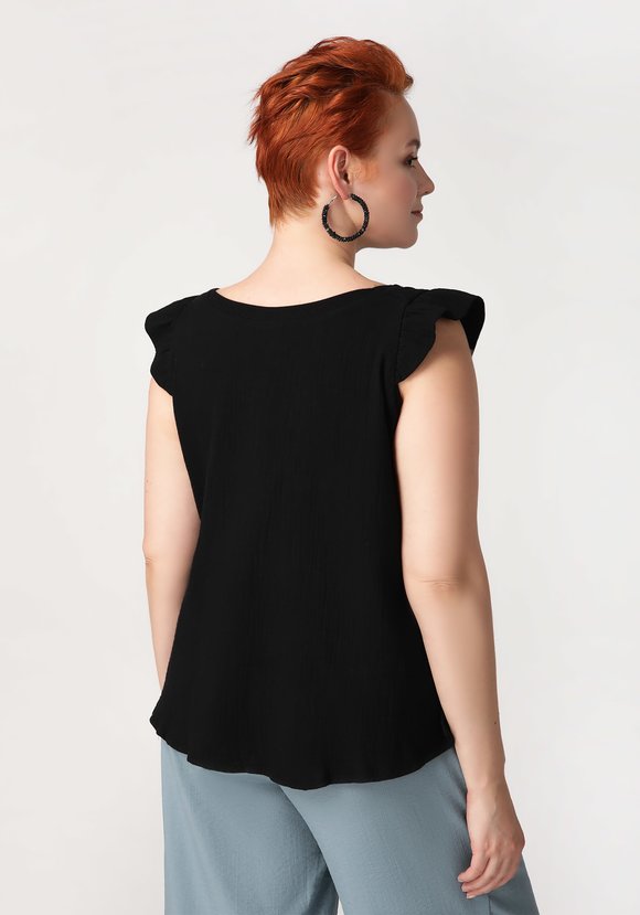 Блуза Бесконечная любовь шир.  580, рис. 6