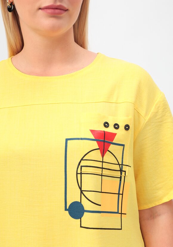 Блуза Николетт шир.  580, рис. 10