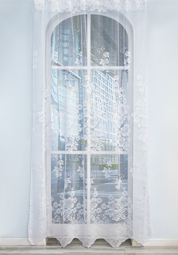 Тюль-жаккард Снежана шир.  580, рис. 1