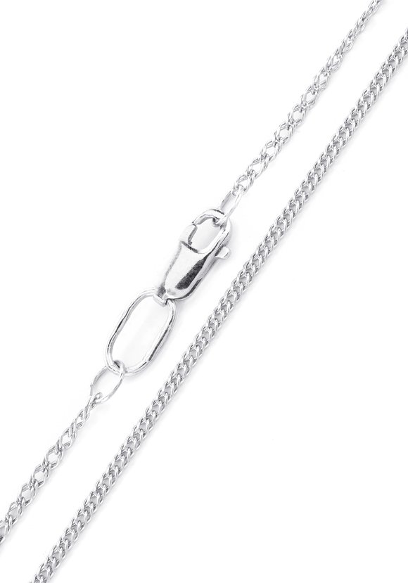 Цепь серебряная  Двойной ромб шир.  580, рис. 4