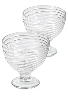 Набор стеклянных креманок, 2 шт.