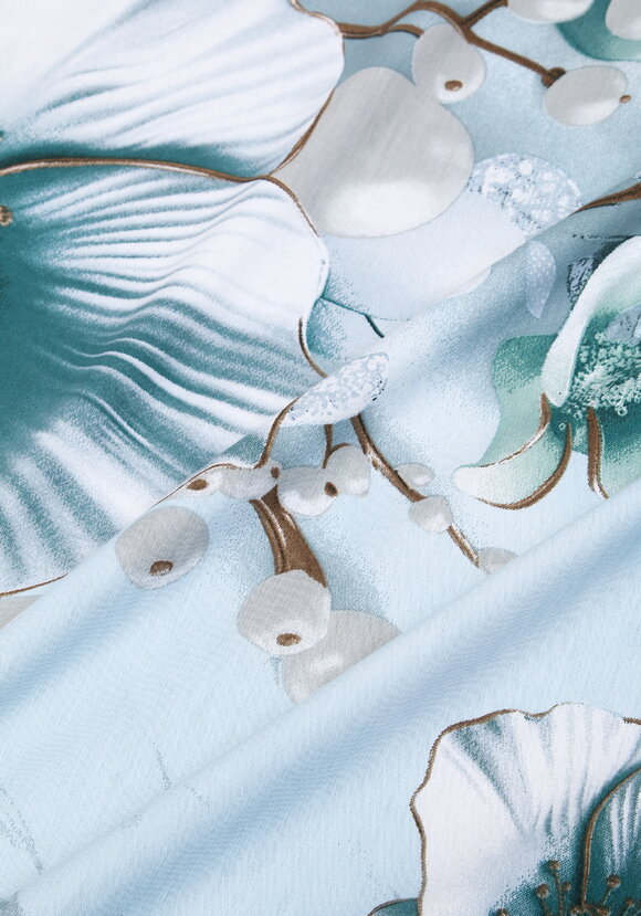 КПБ сатин Жемчужный сад шир.  580, рис. 12