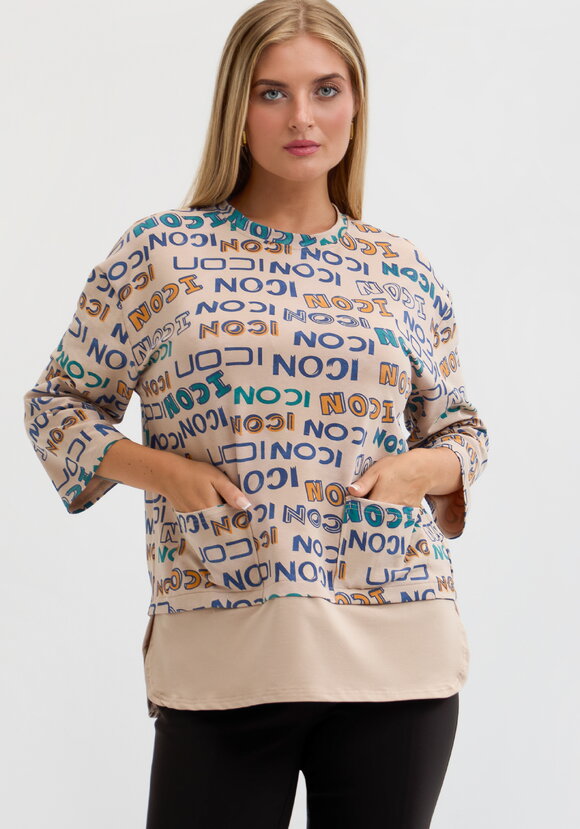 Блуза Евгения шир.  580, рис. 19