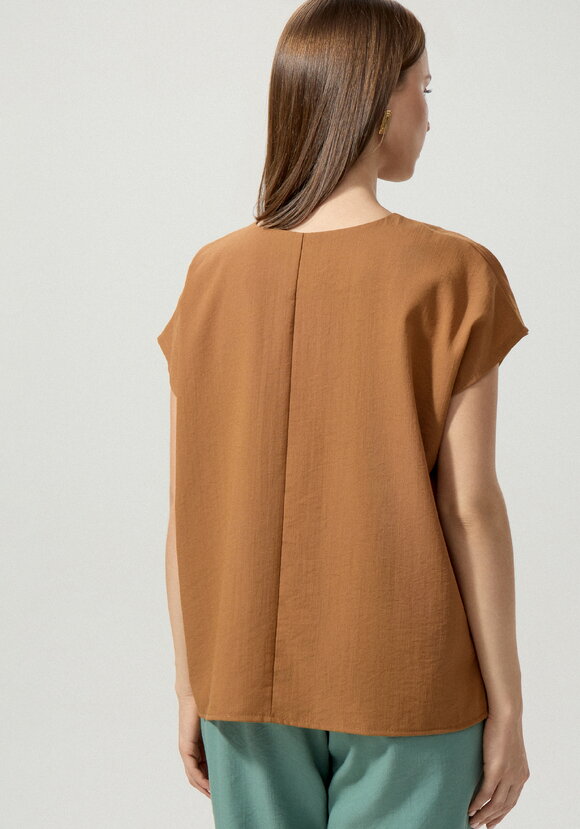 Топ с принтом свободного кроя шир.  580, рис. 26