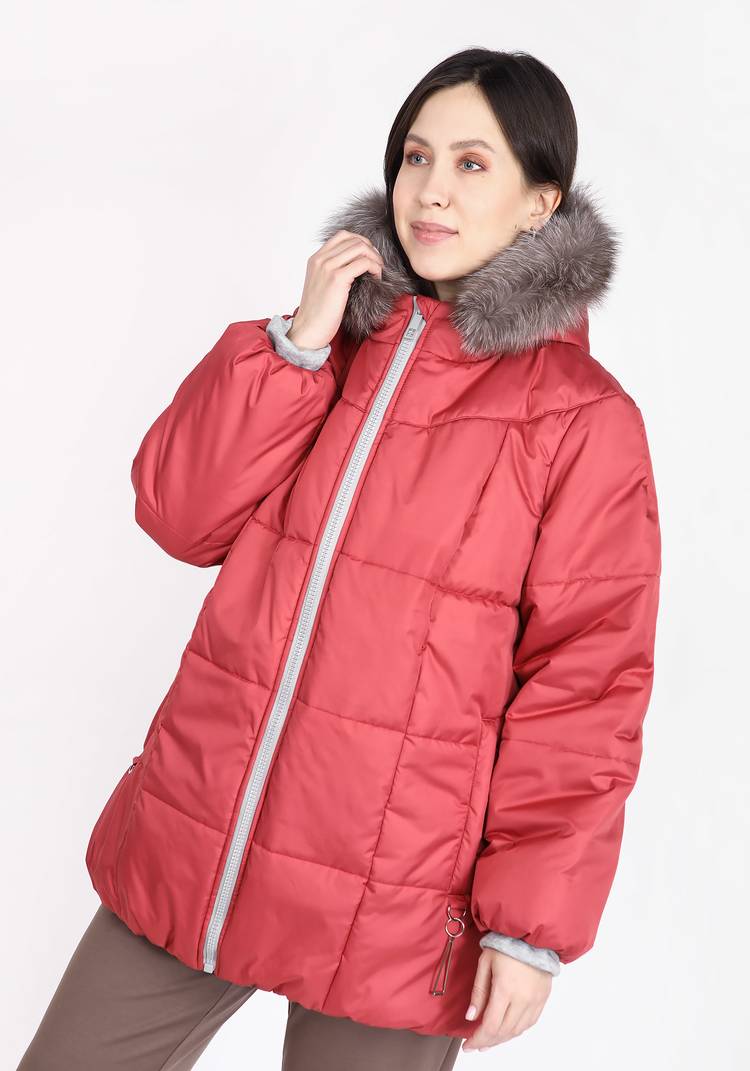 Куртка со съемным мехом на капюшоне шир.  750, рис. 9