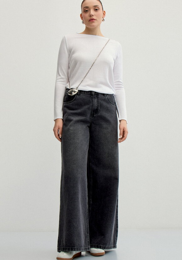 Джемпер базовый однотонный шир.  580, рис. 7