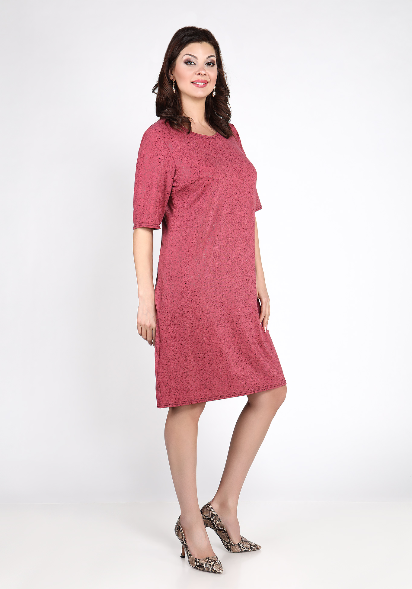 Платье "Нарядный образ", размер 56, цвет малиновый - фото 2