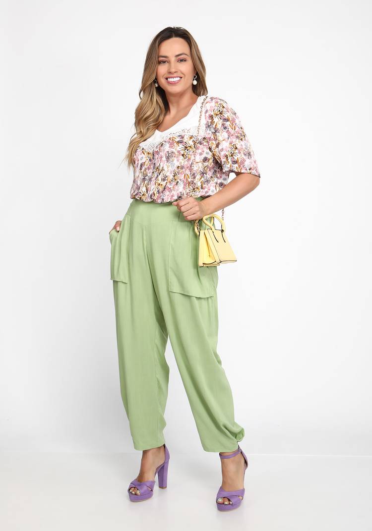 Брюки из умягчённого льна шир.  750, рис. 3