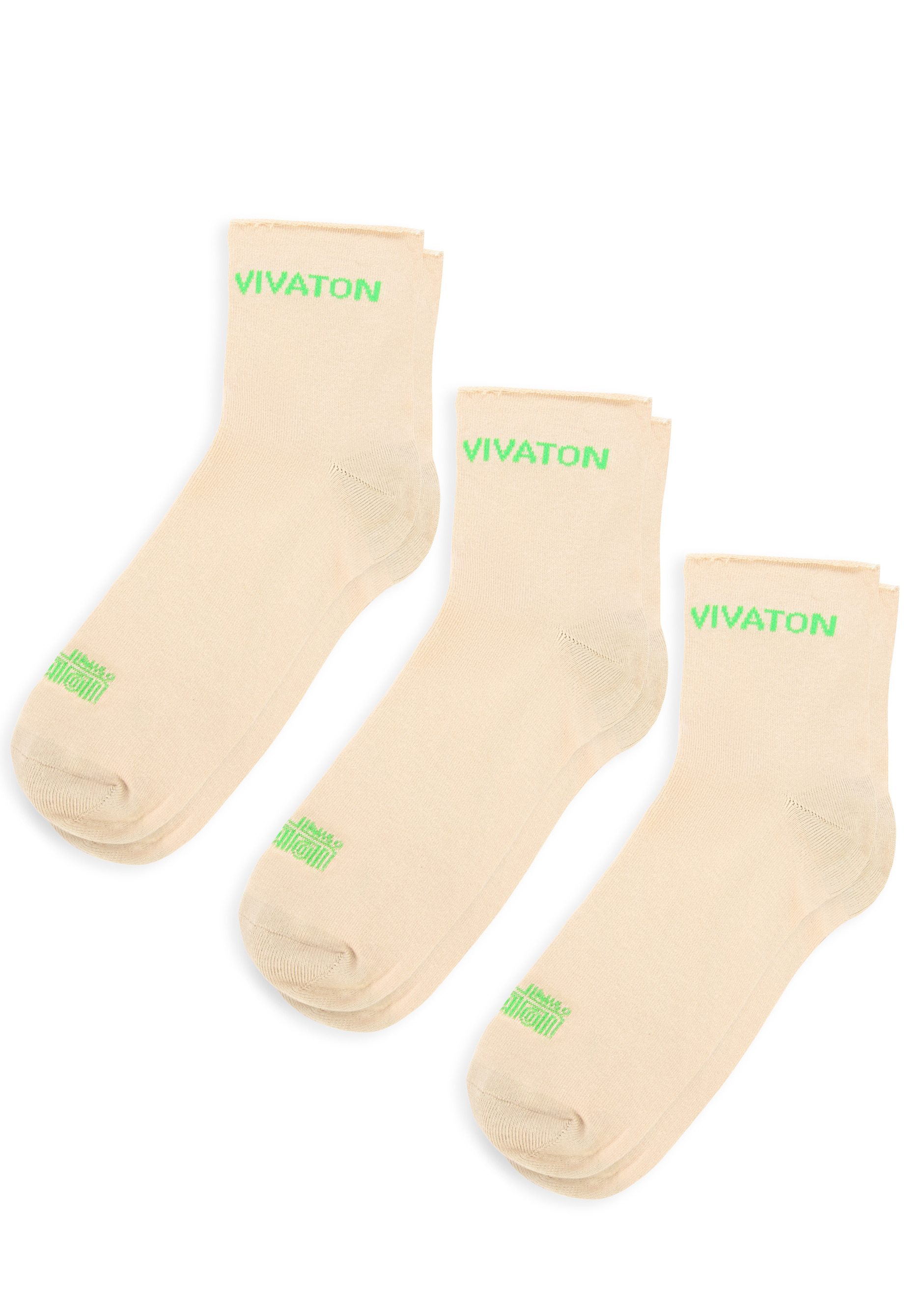 Носки "Виватон" Vivaton, цвет бежевый, 2 шт, размер 29-31 - фото 9