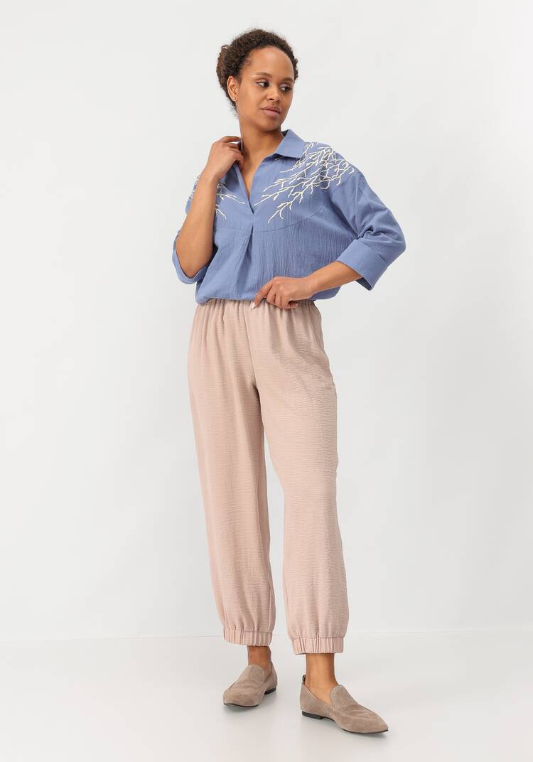 Брюки комфортные свободного кроя шир.  750, рис. 28