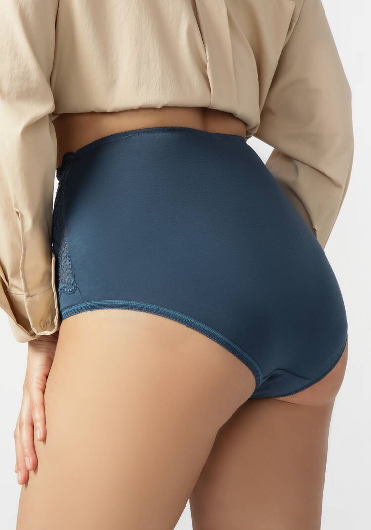 Трусы с высокой талией `Элегант шир.  750, рис. 20