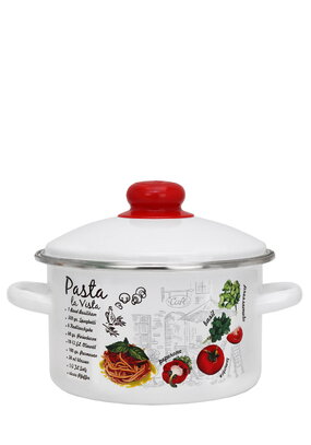 Эмалированная кастрюля Паста ла Виста