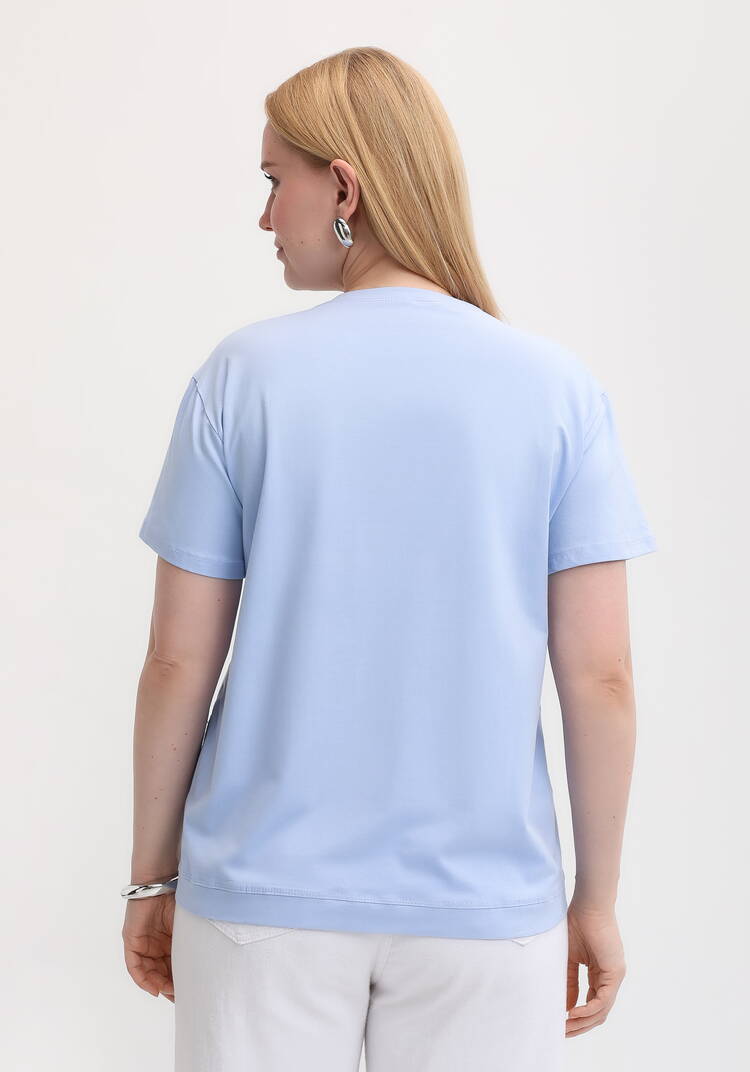 Футболка с вышивкой шир.  750, рис. 15