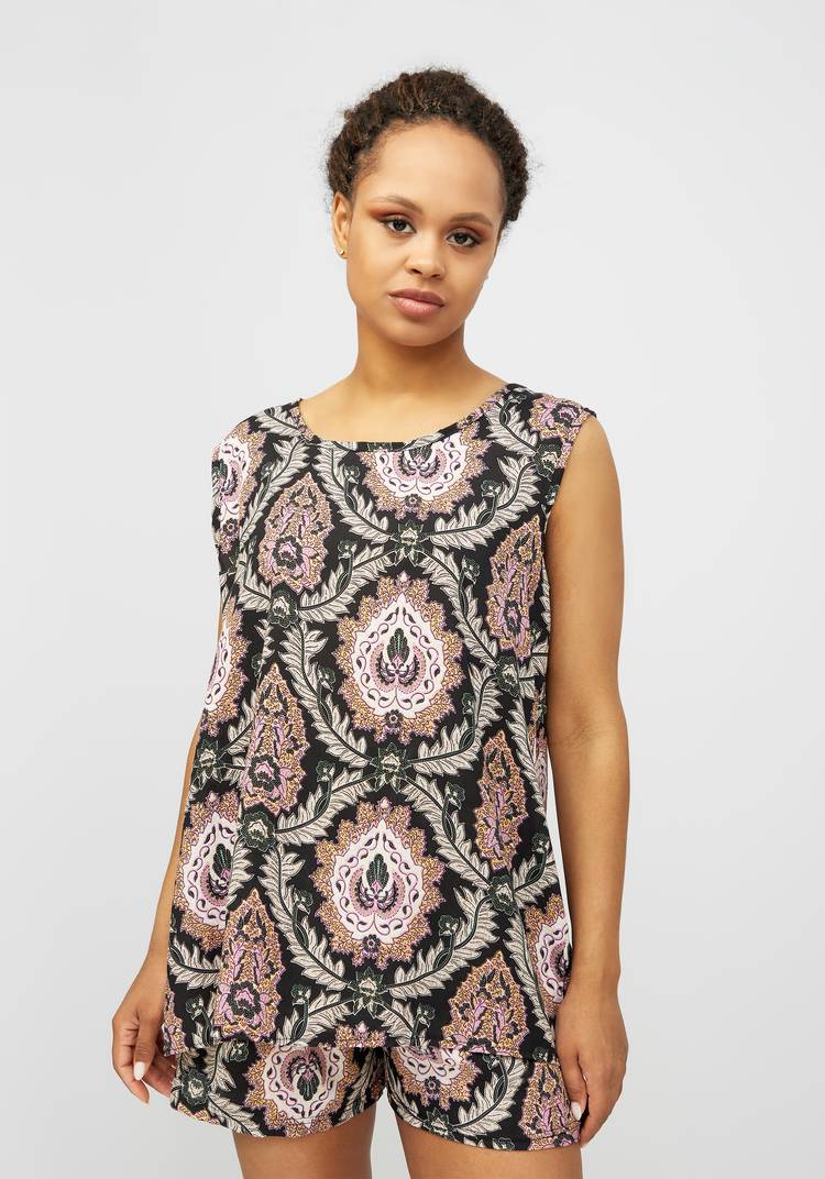 Комплект из майки и шорт Виолетта шир.  750, рис. 17