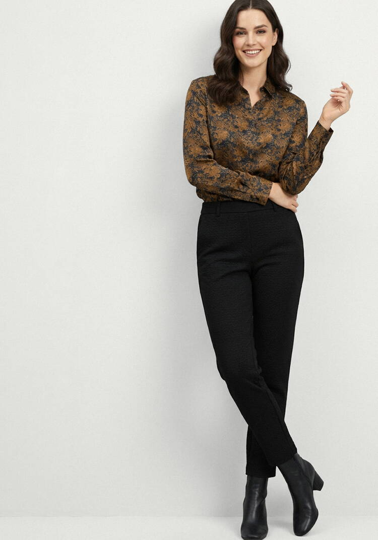 Блуза с жаккардовым узором шир.  750, рис. 18